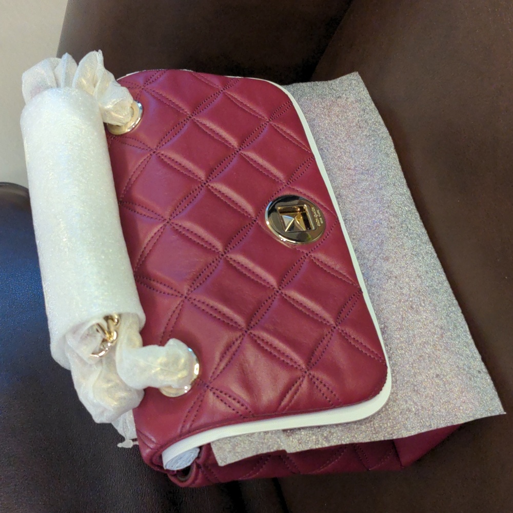 Kate Spade Natalia Smooth Quilted Leather Bag